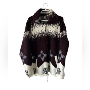 Tejidos Atahualpa Ecuador Wool Sweater Size L